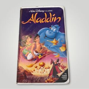 *Rare Find* Aladdin VHS Black Diamond Collection #1662